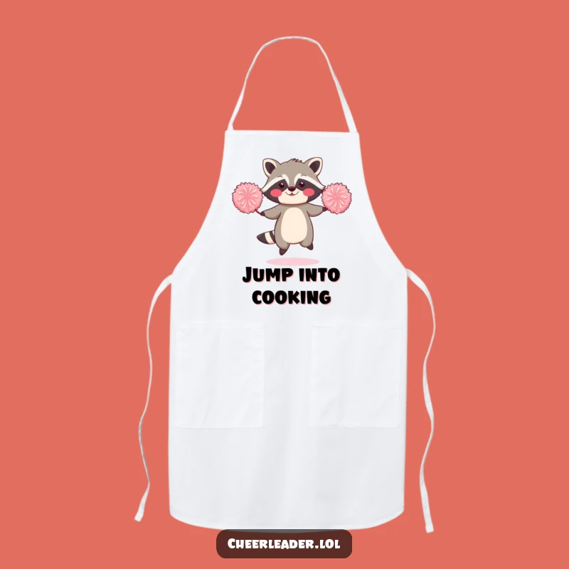 Funny Raccoon Apron - Humorous Gift for Active Home Cooks