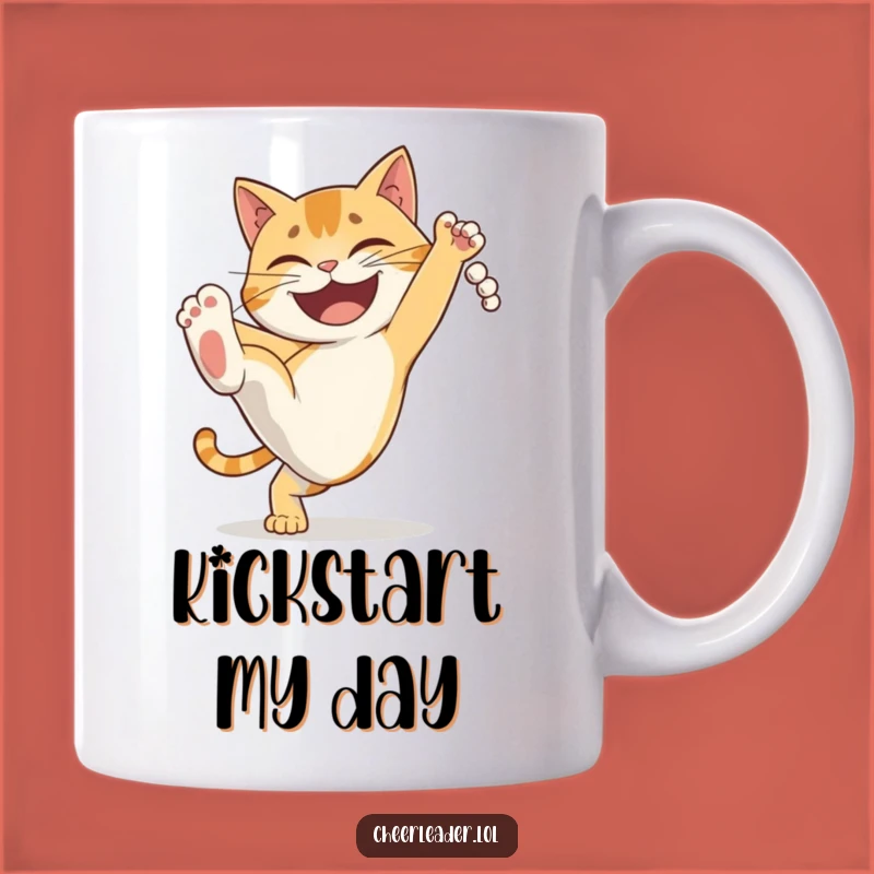 Funny Cat Karate Mug - Determined Gift for Martial Arts Fans