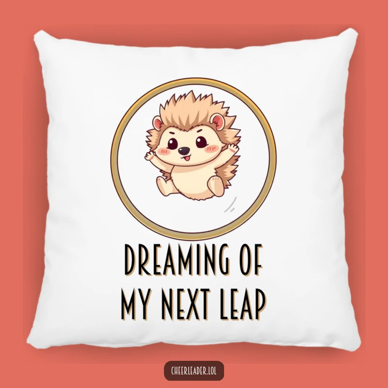 Funny Hedgehog Pillow: Comfy & Hilarious Decor for Sofa Lovers