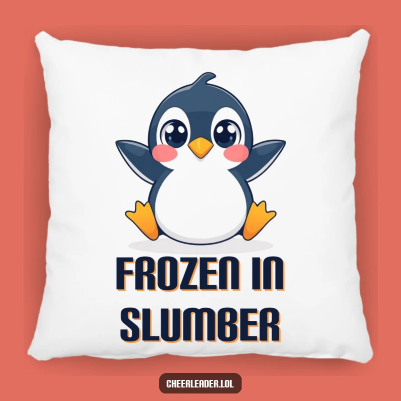 Funny Penguin Split Pillow: Cozy and Hilarious Animal Decor for a Comfy Laugh