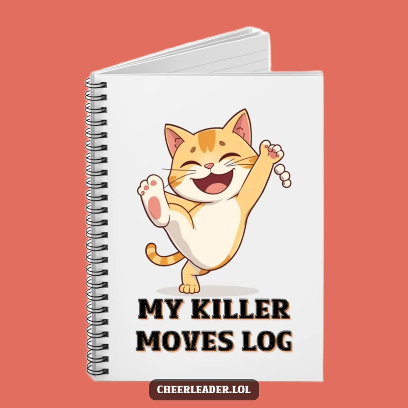 Funny Cat Karate Notebook - Determined Journal for Fighters