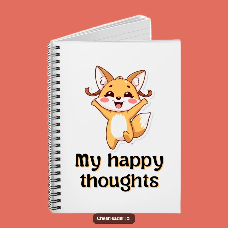 Funny Fox Pigtails Notebook: Jot Down Ideas with Joyful and Hilarious Flair