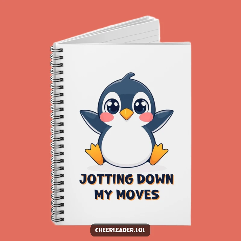 Funny Penguin Split Notebook: Hilarious Animal Cover for Jotting Down Playful Ideas