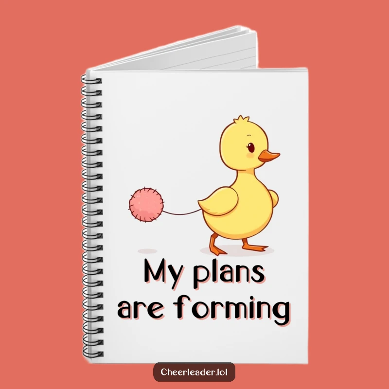 Funny Wobbly Duckling Notebook: Jot Down Your Adorable Efforts!