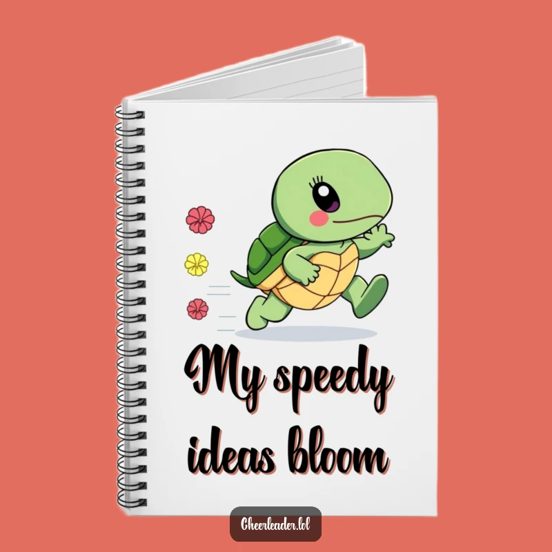 Funny Fast Turtle Notebook - Speedy Journal, Hilarious Surprise Gift