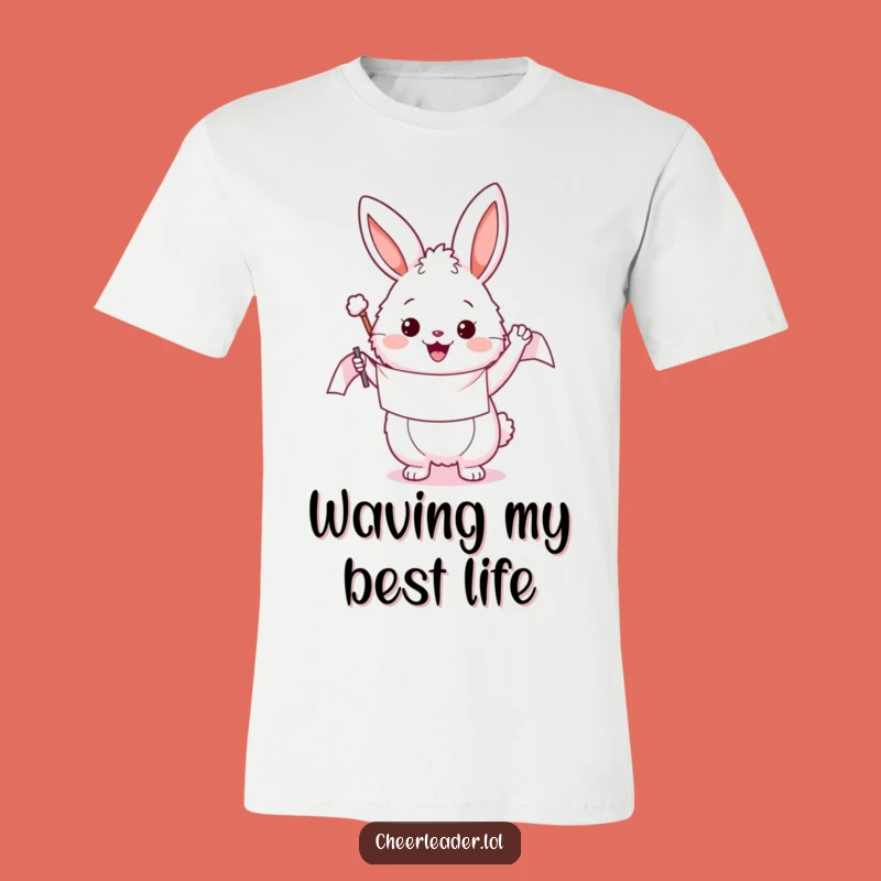 Funny Bunny Banner T-Shirt: Hilarious Shirt for Joyful Expressions and Gifts
